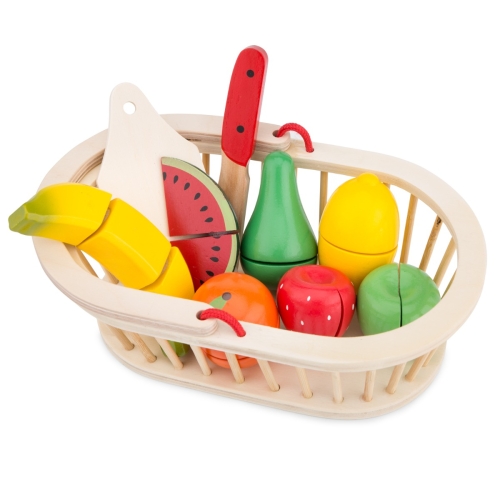New Classic Toys Fruit Set in Basket