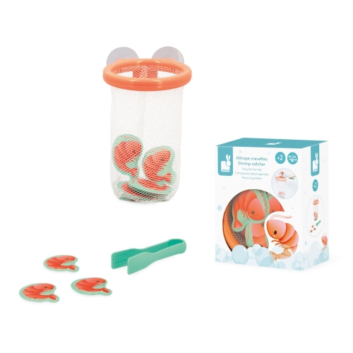 Janod Bath Toys Shrimp Catcher