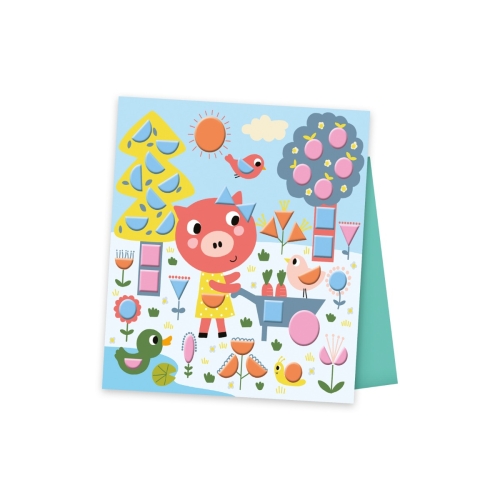 Janod Atelier 3 Years Geometric Stickers