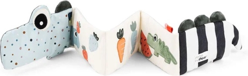 Done by Deer Activity Book Unfold Croco Green