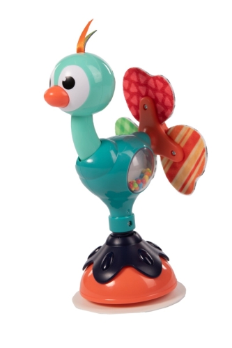 BoJungle Suction Toy Cute Peacock