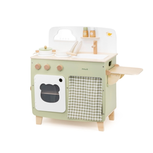 PolarB Play kitchen set green