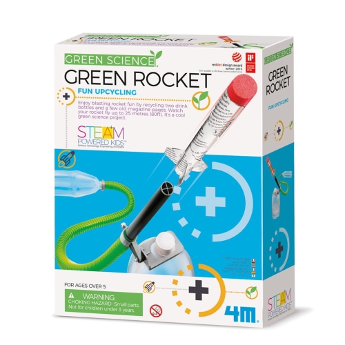 4M Kidzlabs Green Science Green Rocket