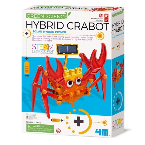 4M Kidzlabs Green Science Robot Crab