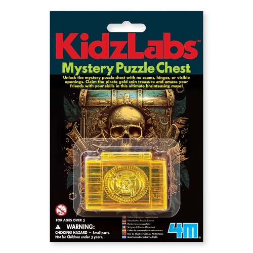 4M Kidzlabs Science Card Mystery Puzzle Box