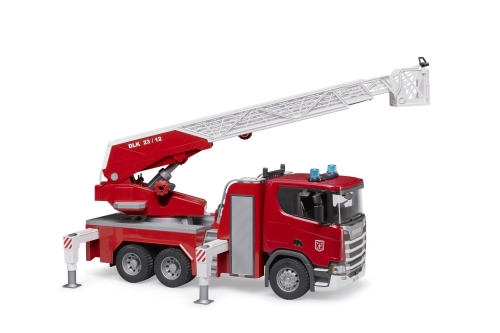 Bruder Scania Super 560R Fireman's ladder truck pump with light and sound