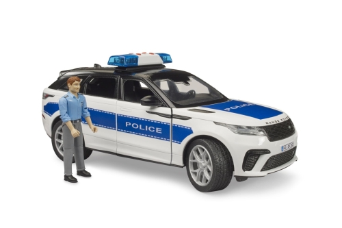 Bruder Range Rover Velar Police vehicle with figure and light and sound