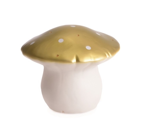 Heico Lamp Mushroom Gold