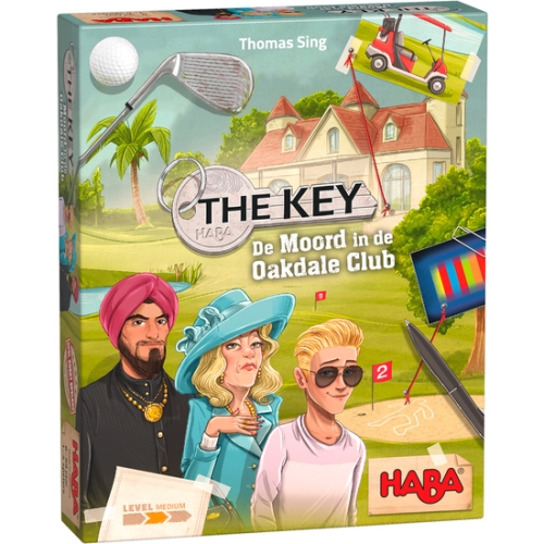 Haba game The Key Murder at Oakdale Club