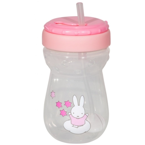 Miffy Straws Cup 360ml Pink