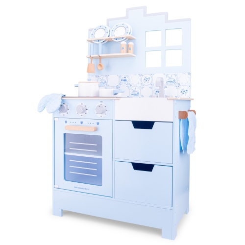 New Classic Toys children's kitchen delftware