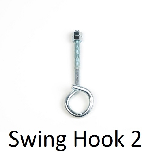 Purple Frog Swing hook Bolt with Nuts