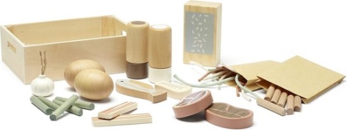 Kid's Concept Wooden Play Set Food KIDS HUB