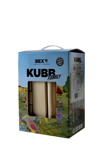 Bex Kubb Family birch wood in color box