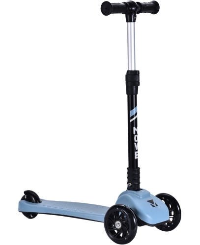 Move 3-wheel Folding scooter Pastel Blue with lights