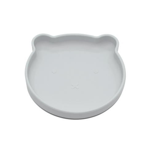 BoJungle Plate Bear Gray