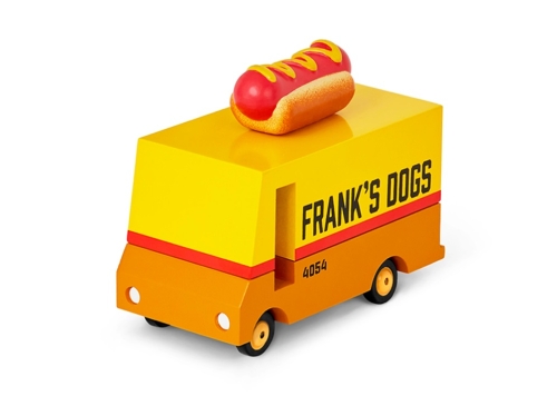 Candylab Candycar hot dog van