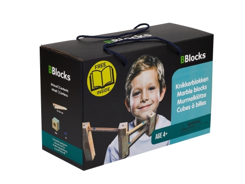 BBlocks marble blocks in cardboard box