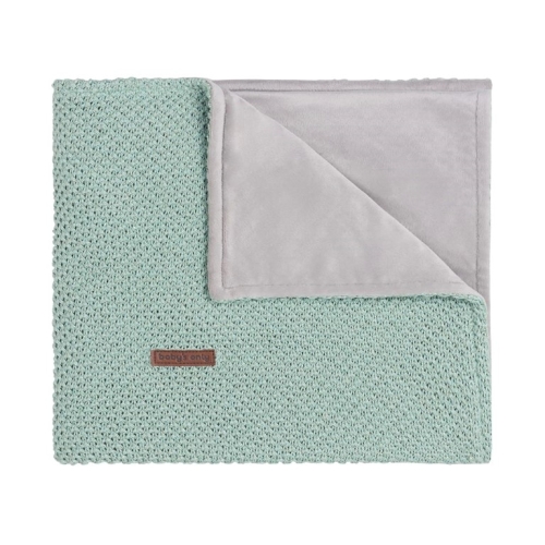 Babies Only Cot Blanket Soft Sparkle Flavor Gold-Mint Melange