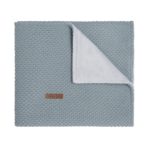 Babies Only Cot Blanket Soft Flavor Stonegreen