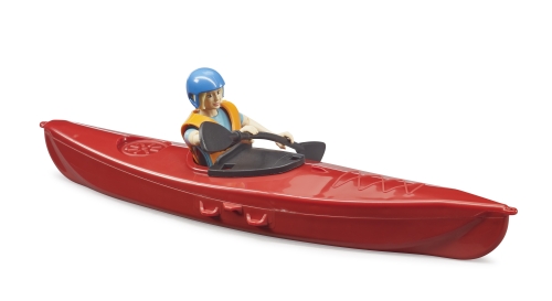 Bruder kayak with figure