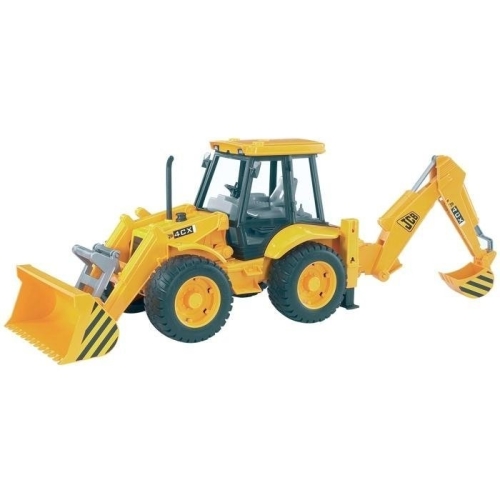 Bruder tractor JCB with front and rear loader