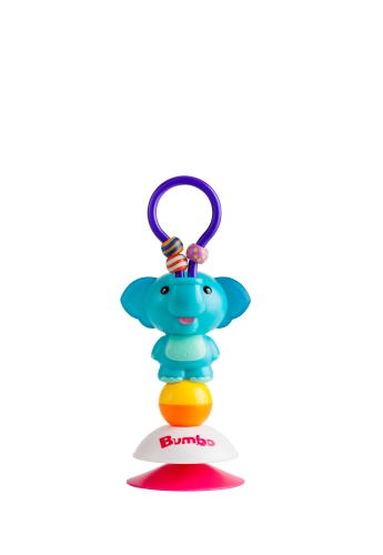 Bumbo toy with suction cup Enzo elephant