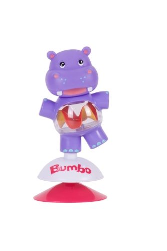 Bumbo toy with suction cup Hildi hippo