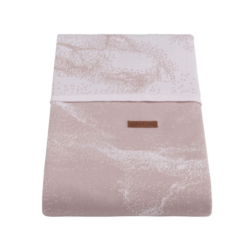 Babies Only Duvet cover 100x135 cm Marble old pink / classic pink