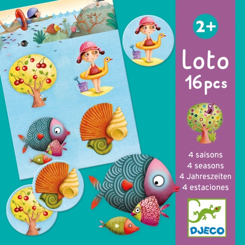 Djeco memory lotto 4 seasons