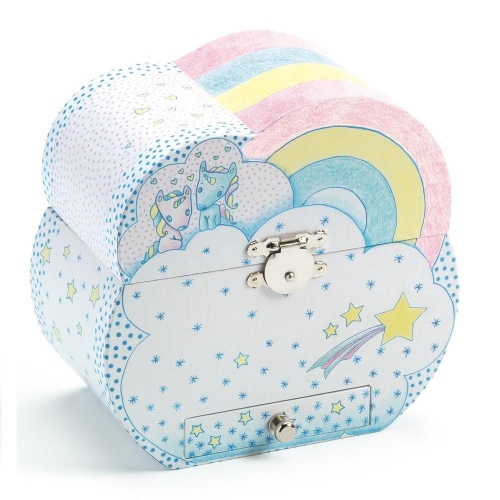 Djeco jewelry box unicorn with music