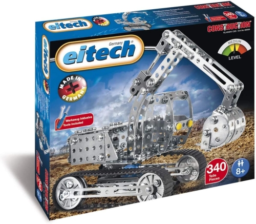 Eitech construction kit excavator/crane truck