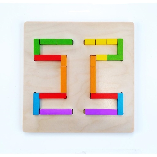 Angel heart Shapes puzzle rods