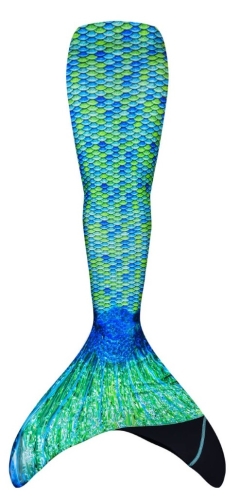 FinFun Mermaid Tail Zoeys Aussie Green Size S (Age 6)