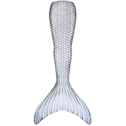 FinFun Mermaid Tail Silver Lightning Size M (8 Years)
