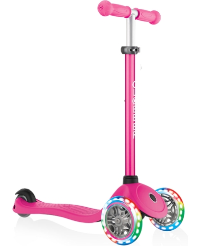 Globber scooter Primo V2 pink with lights
