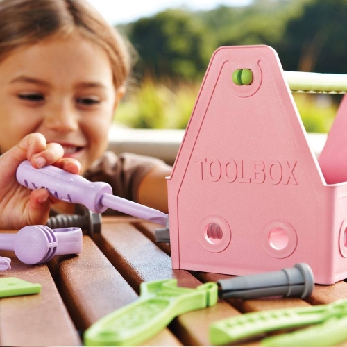 Green Toys tool set pastel