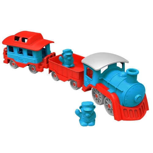 Green Toys train blue