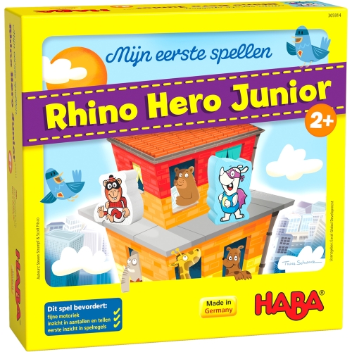 Haba Mijn eerste spellen Rhino Hero Junior
