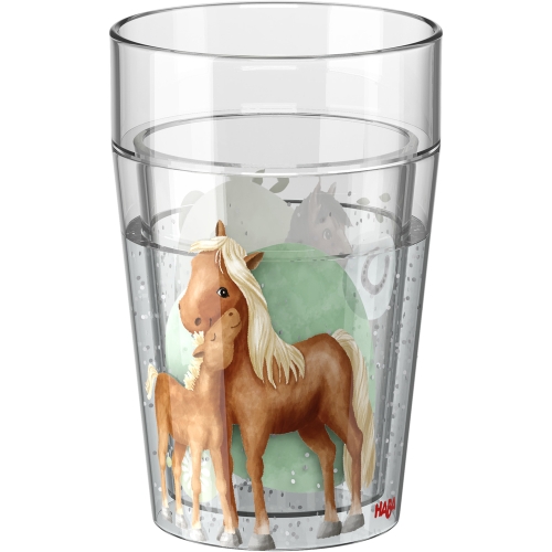 Haba glitter cup horses
