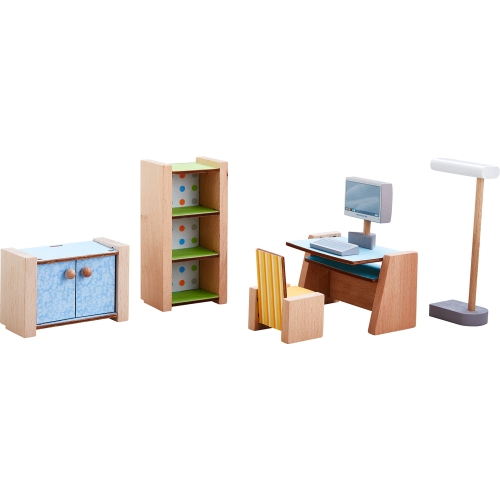 Haba Little Friends dollhouse furniture office