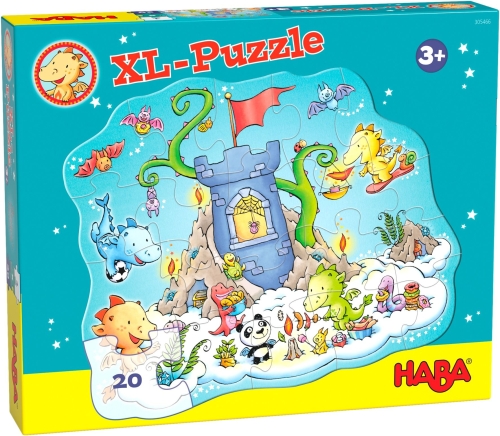 Haba puzzle dragon twinkle fire puzzle party