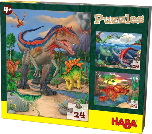 Haba puzzles dinosaurs