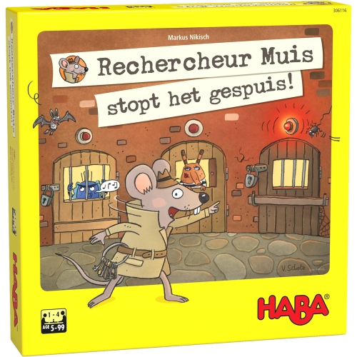 Haba game detective mouse stops the scum