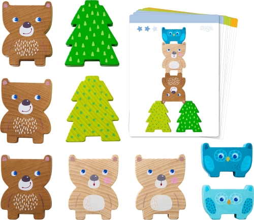Haba stacking game forest friends