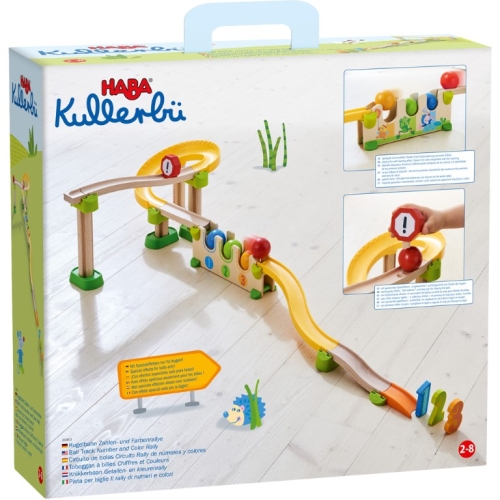 Haba marble track Kullerbu Numbers and Color Rally