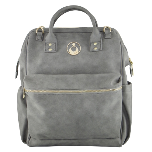 Isoki Backpack / diaper bag Byron Stone Gray