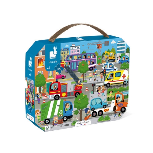 Janod puzzle case the city