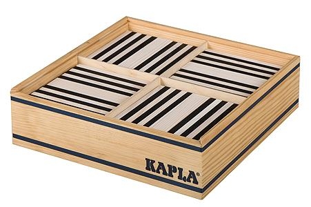 KAPLA Planks 100 Pieces Black and White