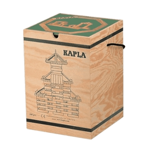 KAPLA Shelves Box 280 Pieces With Book Green